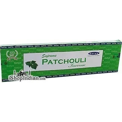 Satya Supreme Patchouli Incense - 50 gms (50 gms box)