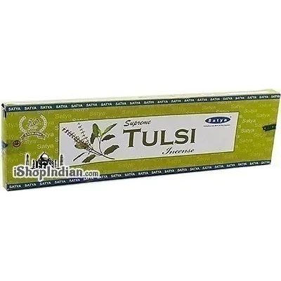 Satya Supreme Tulsi Incense - 50 gms (50 gms box)