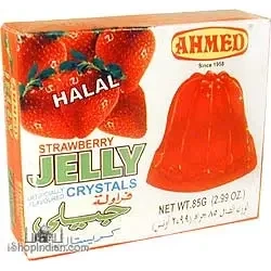 Vegetarian Jelly - Straberry (85 gm box)