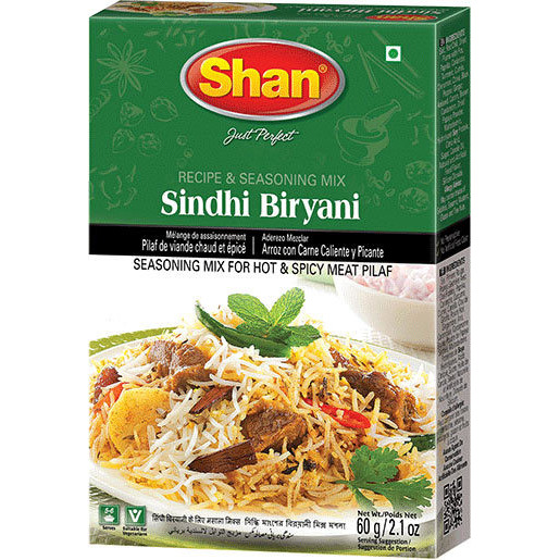 Shan Sindhi Biryani Spice Mix + Red Chilli Powder FREE! (Limit 3) (65 gm box)