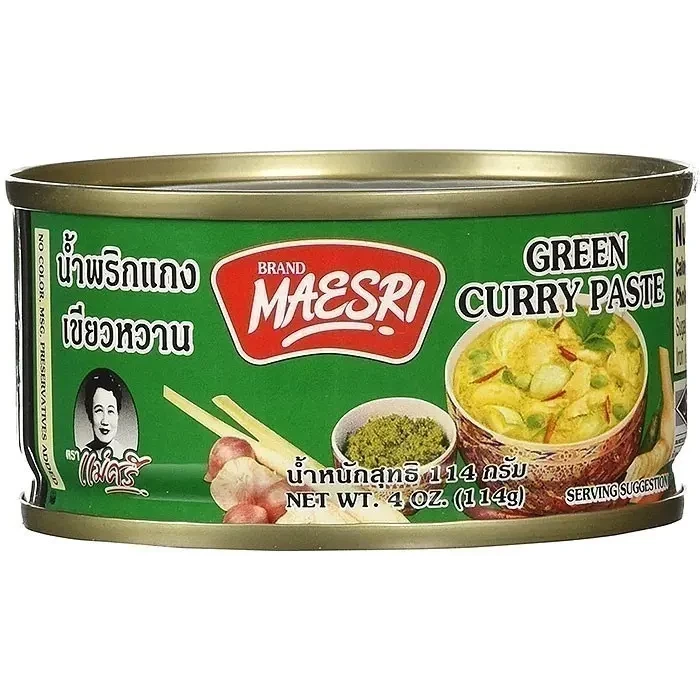 Maesri Green Curry Paste - 4 oz (4 oz tin)