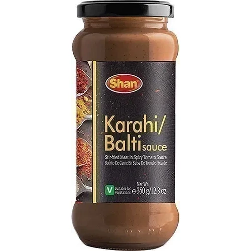 Shan Karahi / Balti Cooking Sauce (12.3 oz bottle)