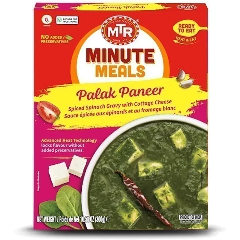 MTR Palak Paneer (Ready-to-Eat) (10.5 oz box)