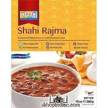 Ashoka Shahi Rajma (Ready-to-Eat) (10 oz box)