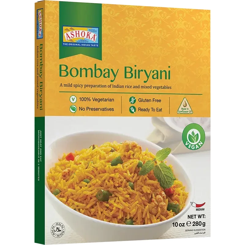 Ashoka Bombay Biryani (Ready-to-Eat) (10 oz box)