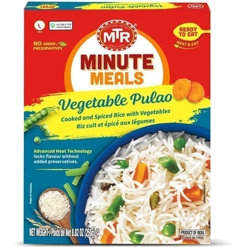 MTR Vegetable Pulao (Ready-to-Eat) (10.5 oz box)