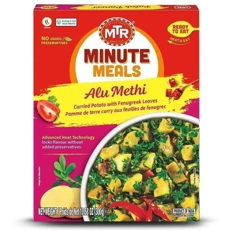 MTR Alu Methi (Ready-to-Eat) (10.5 oz box)