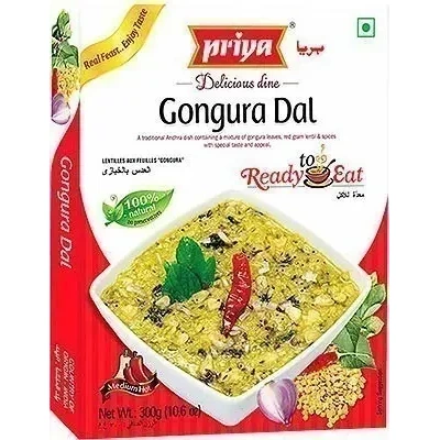 Priya Gongura Dal (Ready-to-Eat) (10.6 oz box)