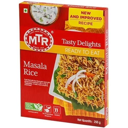 MTR Masala Rice (Ready-to-Eat) (8.9 oz box)