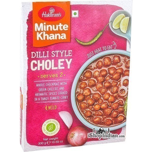 Haldiram's Punjabi Choley  - Minute Khana (Ready-to-Eat) (10.5 oz box)