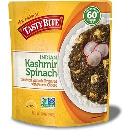 Tasty Bite Spinach & Paneer (Ready-to-Eat) (10 oz box)