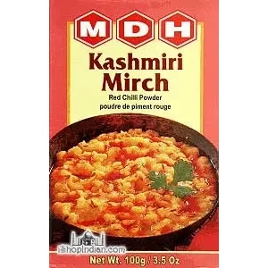 MDH Kashmiri Mirch (Chili) Poder (3.5 oz box)