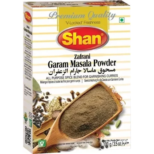 Shan Zafrani Garam Masala Poder - 100 gms (100 gm box)