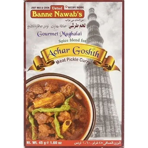 Ustad Banne Naab's Achar Goshth Masala (45 gm box)