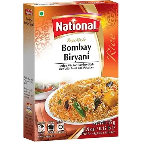 National Bombay Biryani Spice Mix (55 gm box)