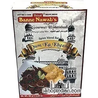 Ustad Banne Naab's Dum Ka Kheema Masala (65 gm box)