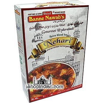 Ustad Banne Naab's Paya Nehari Masala (105 gm box)