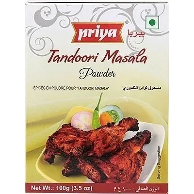 Priya Tandoori Masala Poder (3.5 oz box)