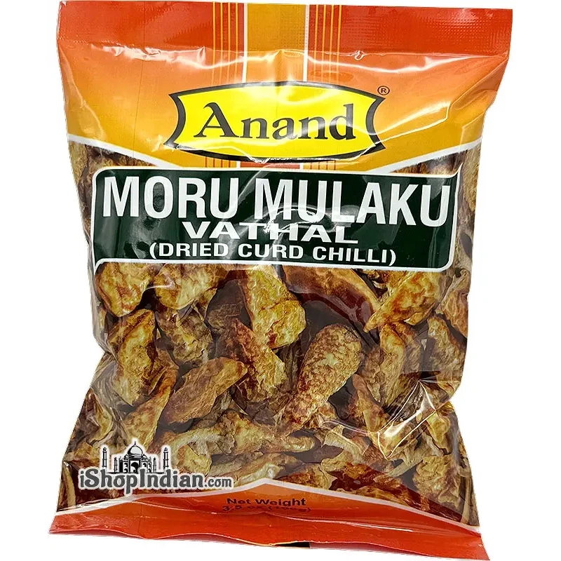 Anand Curd Chilli (Vathals-Moru Mulaku) (3.5 oz bag)