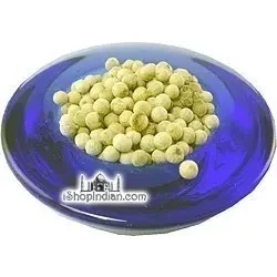 Nirav White Peppercorns Whole (3.5 oz bag)