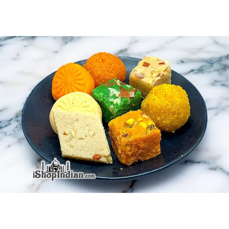 Fresh Assorted Sweets (Mix Mithai) (14 oz box)