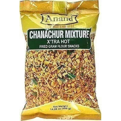 Anand Chanachur Mixture - X-tra Hot (14 oz bag)