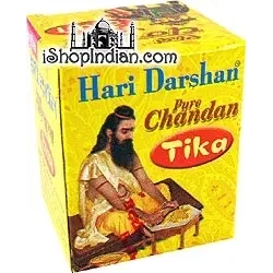 Hari Darshan Pure Chandan Tika (Sandalood Paste) (40 gm box)