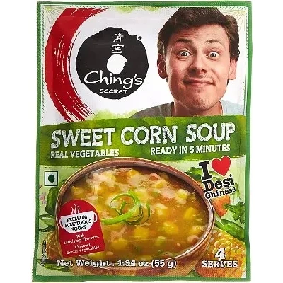 Ching's Secret Seet Corn Soup Mix (55 gm pack)