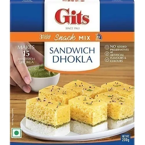 Gits Sandwich Dhokla Mix (200 gm box)