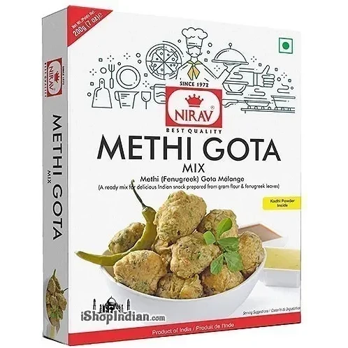 Nirav Methi Gota Instant Mix (7 oz box)