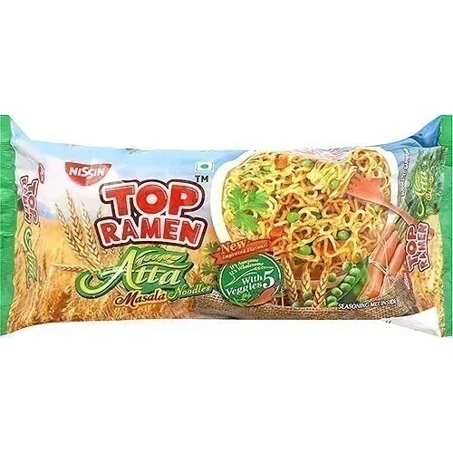 Top Ramen Atta Noodles - Masala (Family Pack) (280 gm pack)