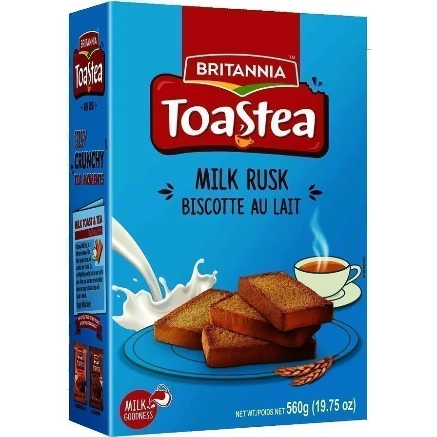 Britannia Milk Rusk - 19.7 oz (19.7 oz box)