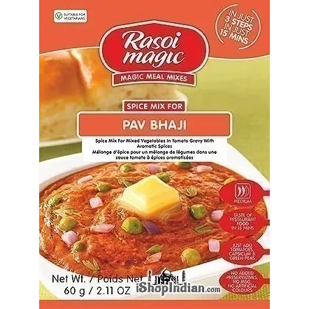 Rasoi Magic Pav Bhaji Mix (2.11 oz bag)