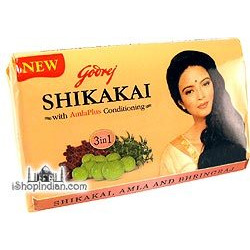 Godrej Shikakai Soap ith AmlaPlus Conditioning (for hair) (75 gm bar)