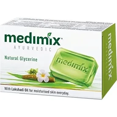 Medimix Ayurvedic Natural Glycerine Soap (ith Lakshadi Oil) (125 gm box)