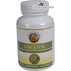 Bacopa - Memory & Alertness (Sandhu's Ayurveda) - 60 Capsules (60 capsules)