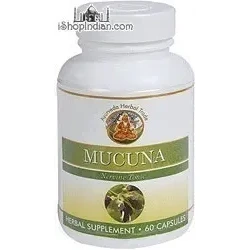 Mucuna - Nerve Tonic (Sandhu's Ayurveda) - 60 Capsules (60 capsules)