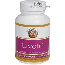 Livofit - Liver Support (Sandhu's Ayurveda) - 60 Capsules (60 capsules)