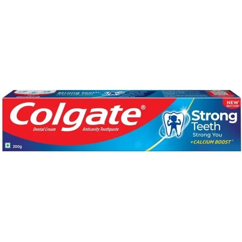 Colgate Strong Teeth ith Cavity Protection Toothpaste (200 gm box)