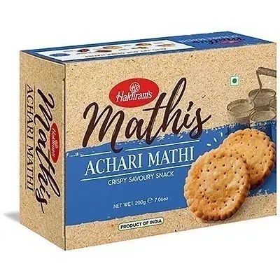 Haldiram's Achari Mathi (7 oz box)