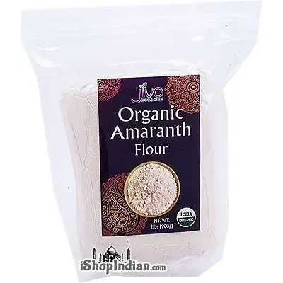 Jiva Organics Amaranth (Rajgira) Flour (2 lbs bag)