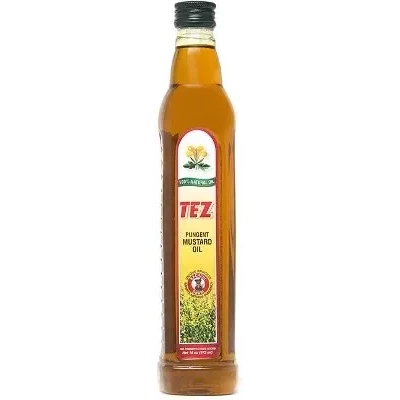 Tez Mustard Oil - 16 oz (16 oz bottle)