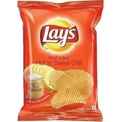 Lay's Hot 'n' Sweet Chilli Chips (40 gm pack)