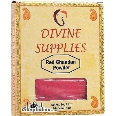 Divine Supplies Red Chandan Poder (1 oz box)