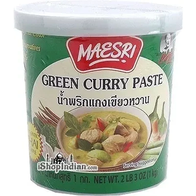 Maesri Green Curry Paste - 1 kg (1 kg pack)