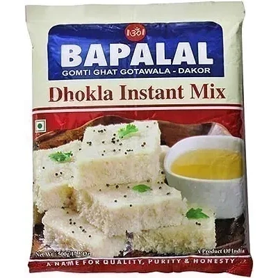 Bapalal Dhokla Instant Mix (500 gm bag)