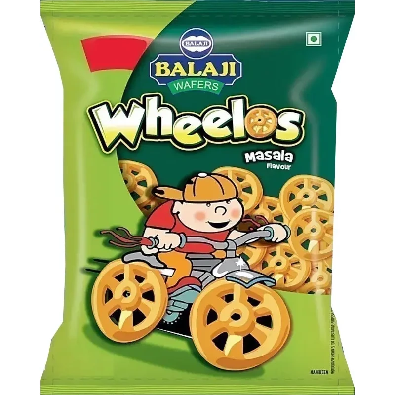 Balaji Wheelos - Masala Wheels (1.94 oz bag)