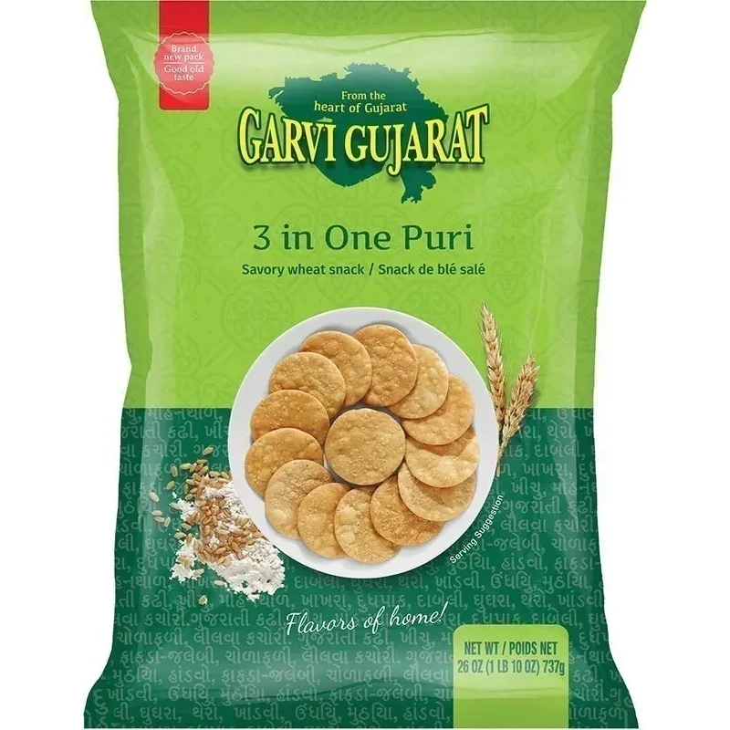 Garvi Gujarat 3 in One Puri (for Bhel) (10 oz bag)