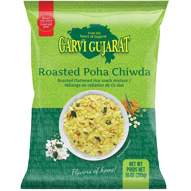 Garvi Gujarat Roasted Poha Chida (10 oz bag)