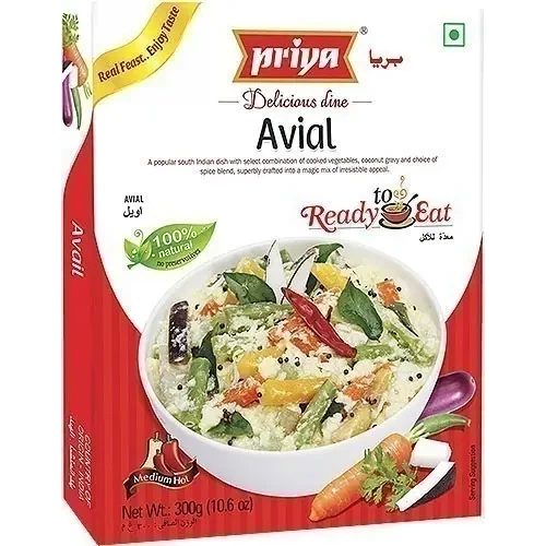 Priya Avial (Ready-to-Eat) (10.6 oz box)